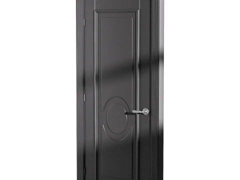 Moderne Eingangst&uuml;r 65 3D Modell