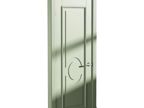 Moderne Eingangst&uuml;r 65 3D Modell