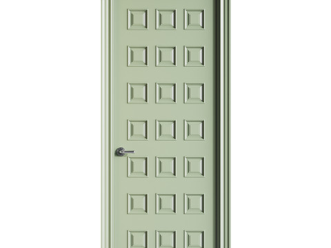 Modern entrance door 66 3D Model