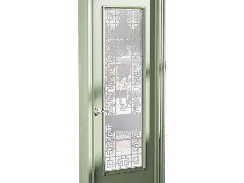 Modern entrance door 67 3D Model