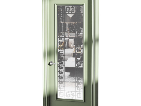 Modern entrance door 67 3D Model