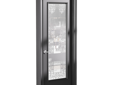 Modern entrance door 67 3D Model