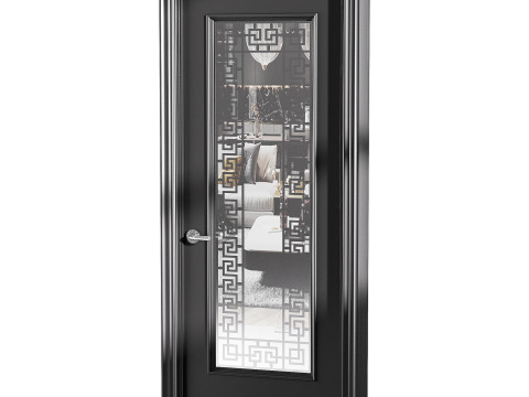 Modern entrance door 67 3D Model