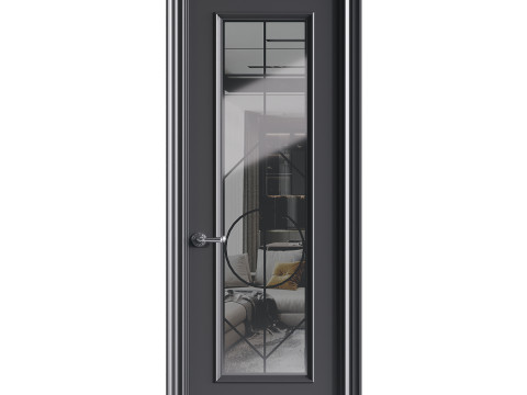 Modern entrance door 68 3D 모델