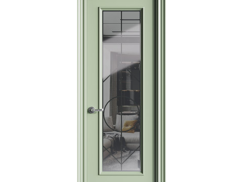Modern entrance door 68 3D 모델