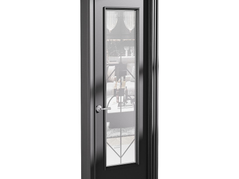 Modern entrance door 68 3D 모델