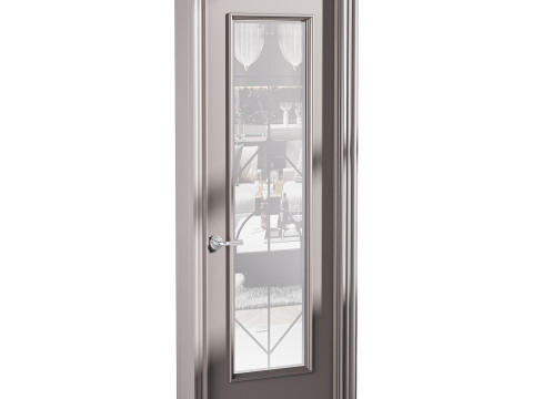 Modern entrance door 68 3D 모델