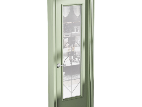 Modern entrance door 68 3D 모델