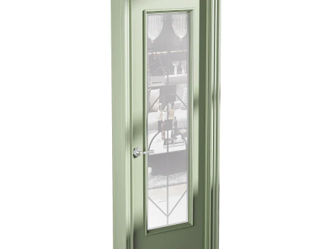 Modern entrance door 68 3D Model