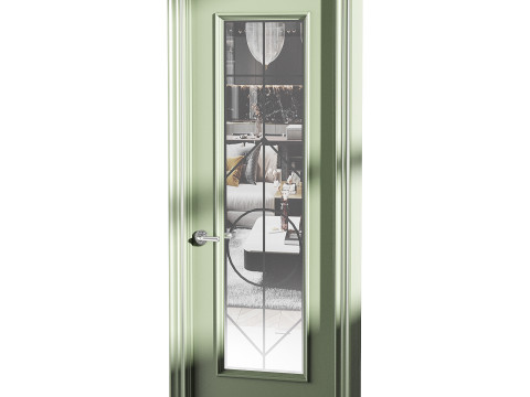 Modern entrance door 68 3D 모델