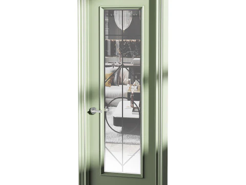 Modern entrance door 68 3D Model