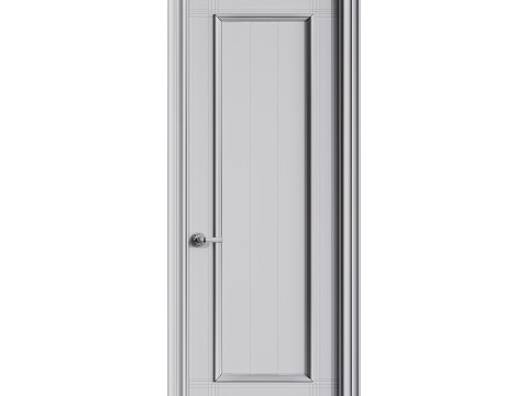 Modern entrance door 68 3D 모델