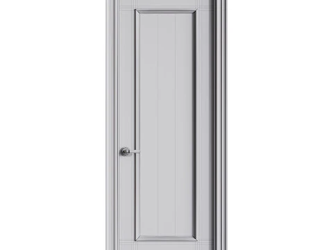 Modern entrance door 68 3D Model