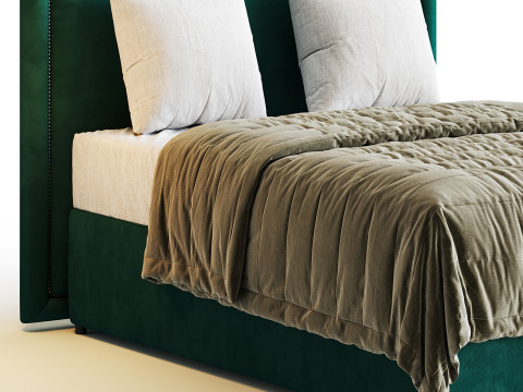 Rachel Bed - Double Modello 3D