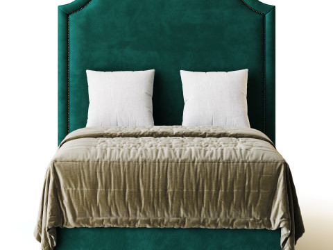 Rachel Bed - Double Modello 3D