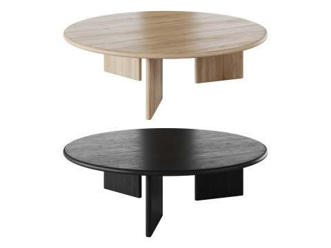 Round coffe table Modèle 3D