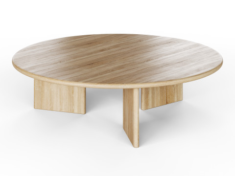 Round coffe table 3D मॉडल