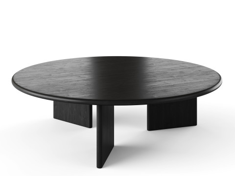 Round coffe table 3D मॉडल