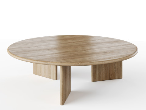 Round coffe table 3D मॉडल