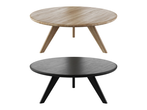 Round coffe table 3Dモデル