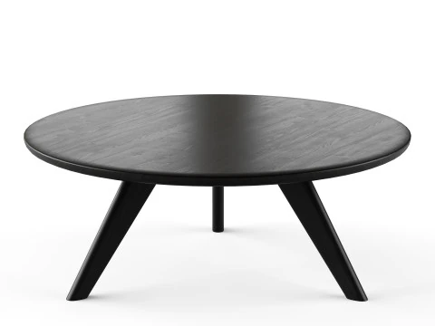 Table basse ronde Modèle 3D