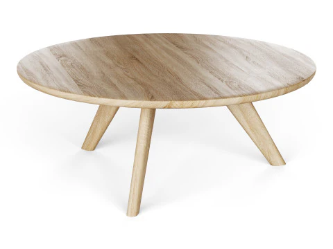 Table basse ronde Modèle 3D