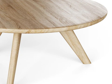 Table basse ronde Modèle 3D