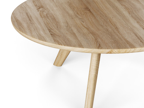 Round coffe table 3D मॉडल