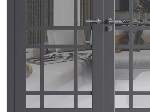 Porta de entrada moderna 70 Modelo 3D