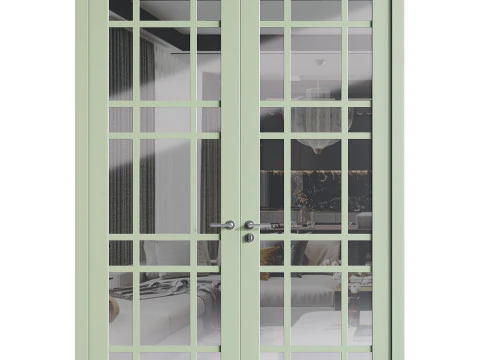 Porta de entrada moderna 70 Modelo 3D