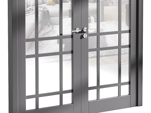Modern entrance door 70 3Dモデル