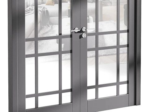 Porta de entrada moderna 70 Modelo 3D