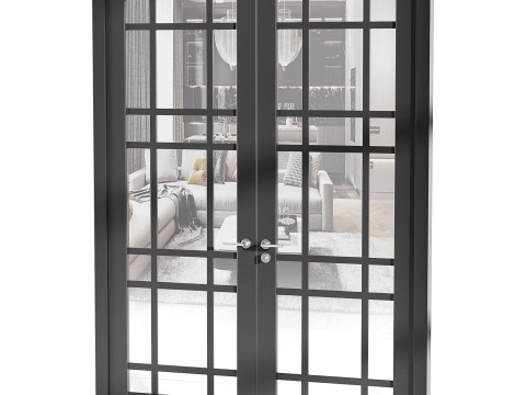 Modern entrance door 70 3Dモデル