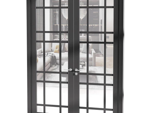 Porta de entrada moderna 70 Modelo 3D