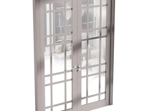 Porta de entrada moderna 70 Modelo 3D