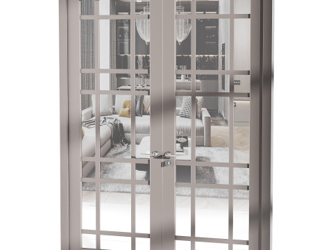 Modern entrance door 70 3Dモデル