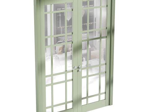 Porta de entrada moderna 70 Modelo 3D