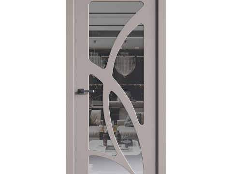Modern entrance door 71 3Dモデル