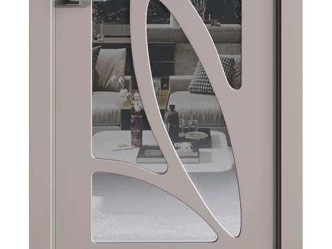 Porta de entrada moderna 71 Modelo 3D