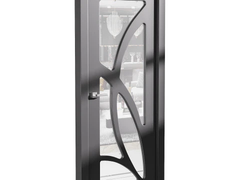 Porta de entrada moderna 71 Modelo 3D