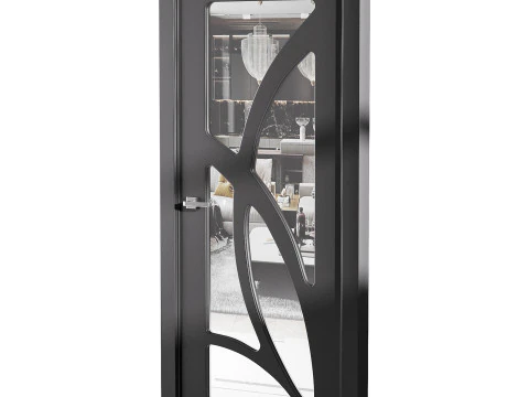 Porta de entrada moderna 71 Modelo 3D