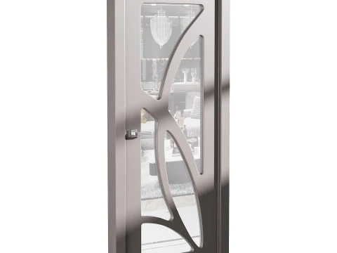 Porta de entrada moderna 71 Modelo 3D