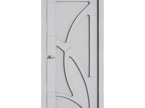 Modern entrance door 71 3Dモデル
