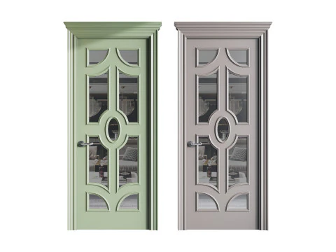 现代入口门 72 3D 模型