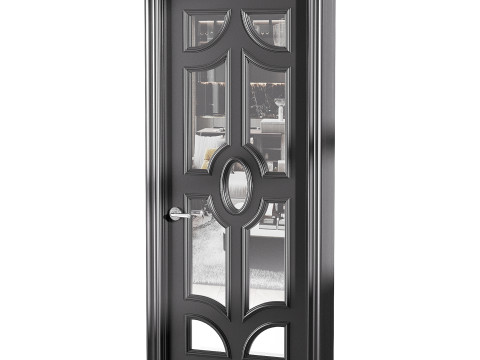 Modern entrance door 72 3Dモデル