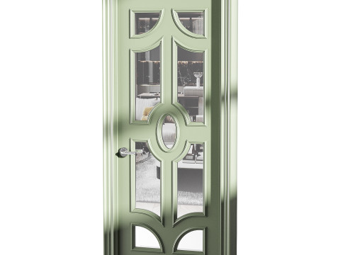 Modern entrance door 72 3Dモデル