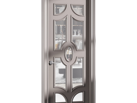 Modern entrance door 72 3Dモデル