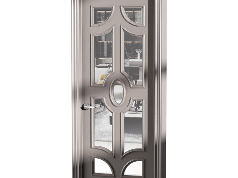 Modern entrance door 72 3Dモデル