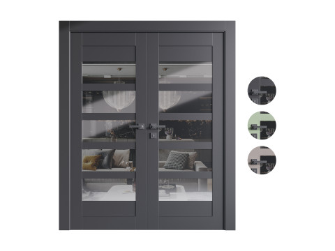 Modern entrance door 73 Modelo 3D