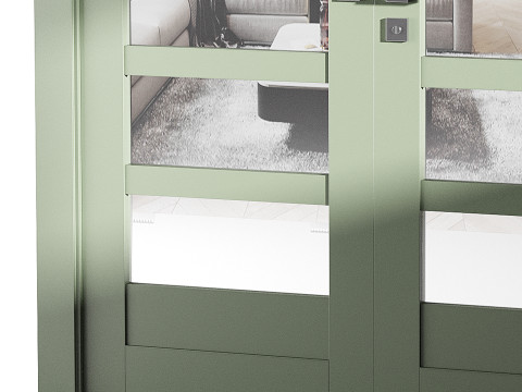 Modern entrance door 73 Modelo 3D